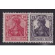 ALEMANIA 1917 ESTAMPILLAS SE-TENANT ZUSAMMENDRUCKE NUEVAS MINT MI W12ab RARA 100 EUROS
